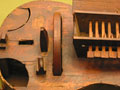 Détail vielle à roue